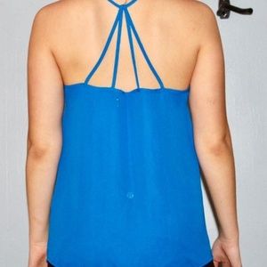 Abercrombie & Fitch Blue Strappy Tank